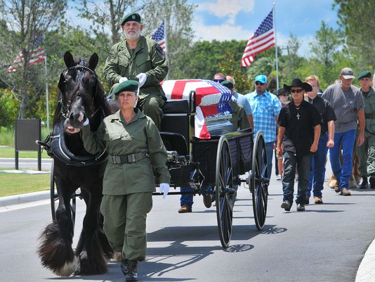 military funeral u.s. army vet eugene jesensky 