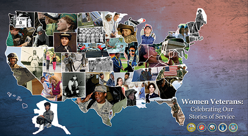 women veterans campaign poster