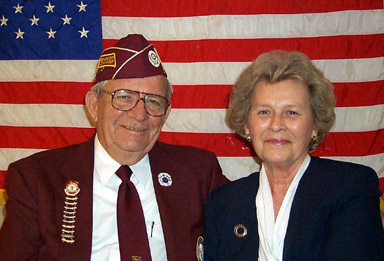 fred dallas with wife