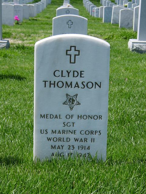 clyde thomason gravesite photo