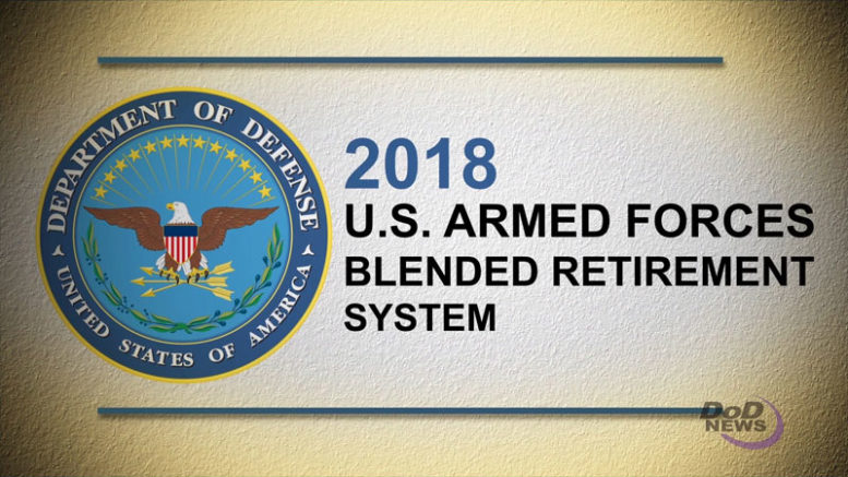 2018 u.s. armed forces blended retirement system