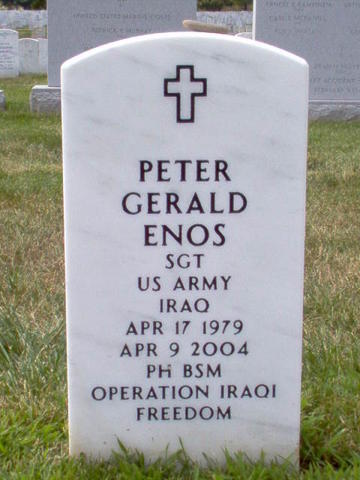 pg enos gravesite photo