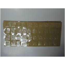 picture of tactile scrabble overlays