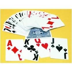 picture of super jumbo number playing cards