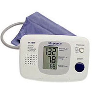 talking blood pressure meter with ac adapter