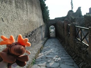 moose+at+pompeii+entrance