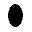 vertical black ellipse