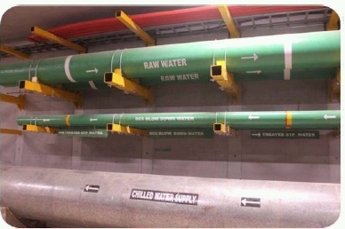 utility tunnel water pipes