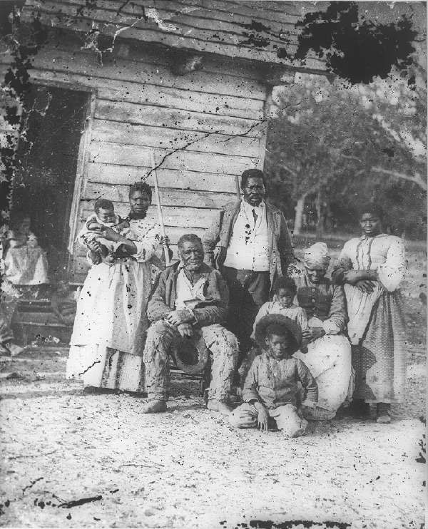 five generations on smith\'s plantation, beaufort, south carolina