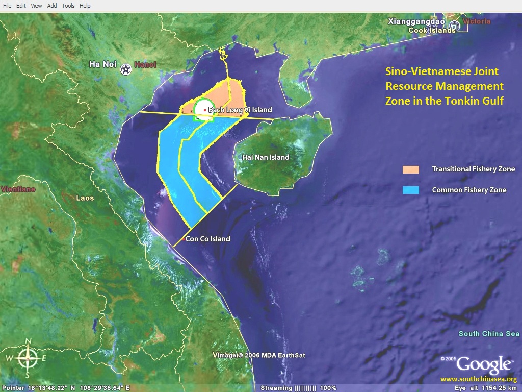 ino vietnamese tonkin gulf joint resource management zone