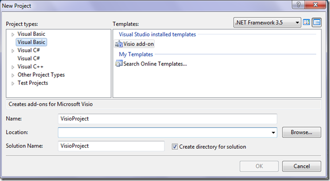 visualstudiowizard