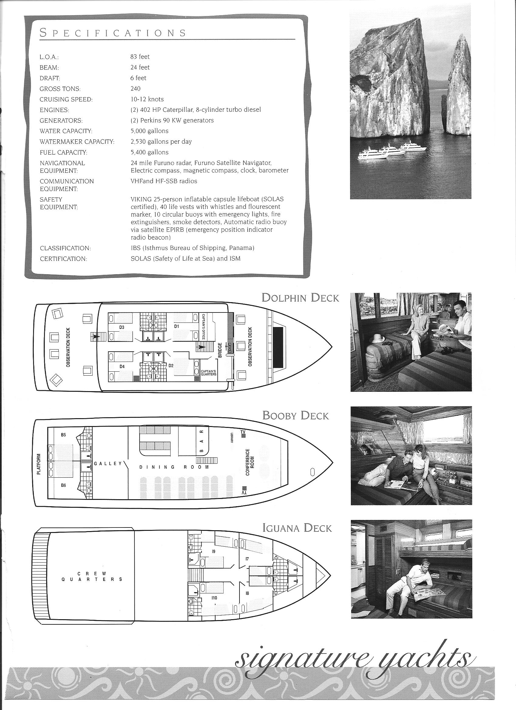 galapagos boat cabins