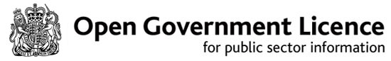 open government license for public sector information